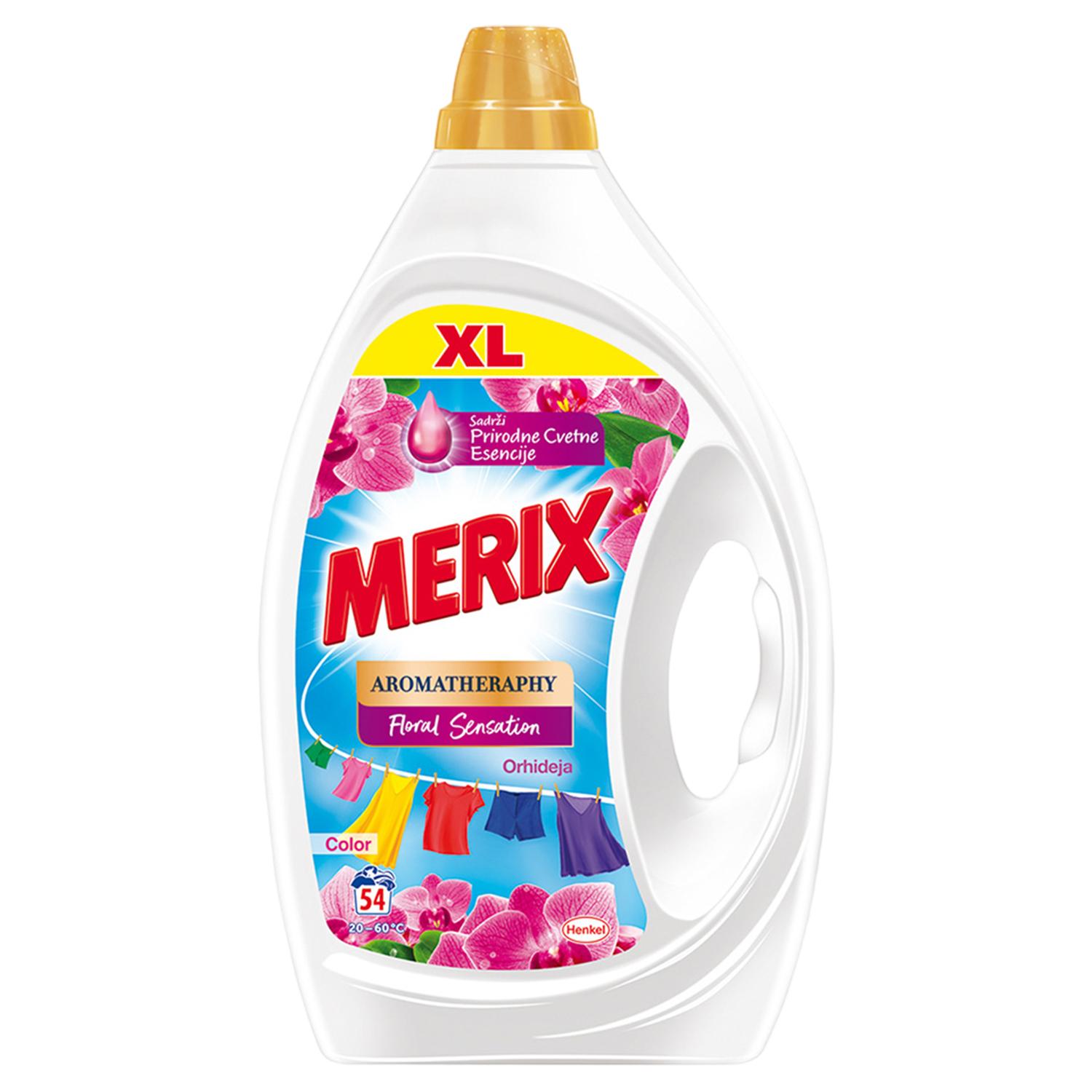 MERIX Tečni deterdžent za pranje veš Gel AT Orhideja 54 pranja/2,43L