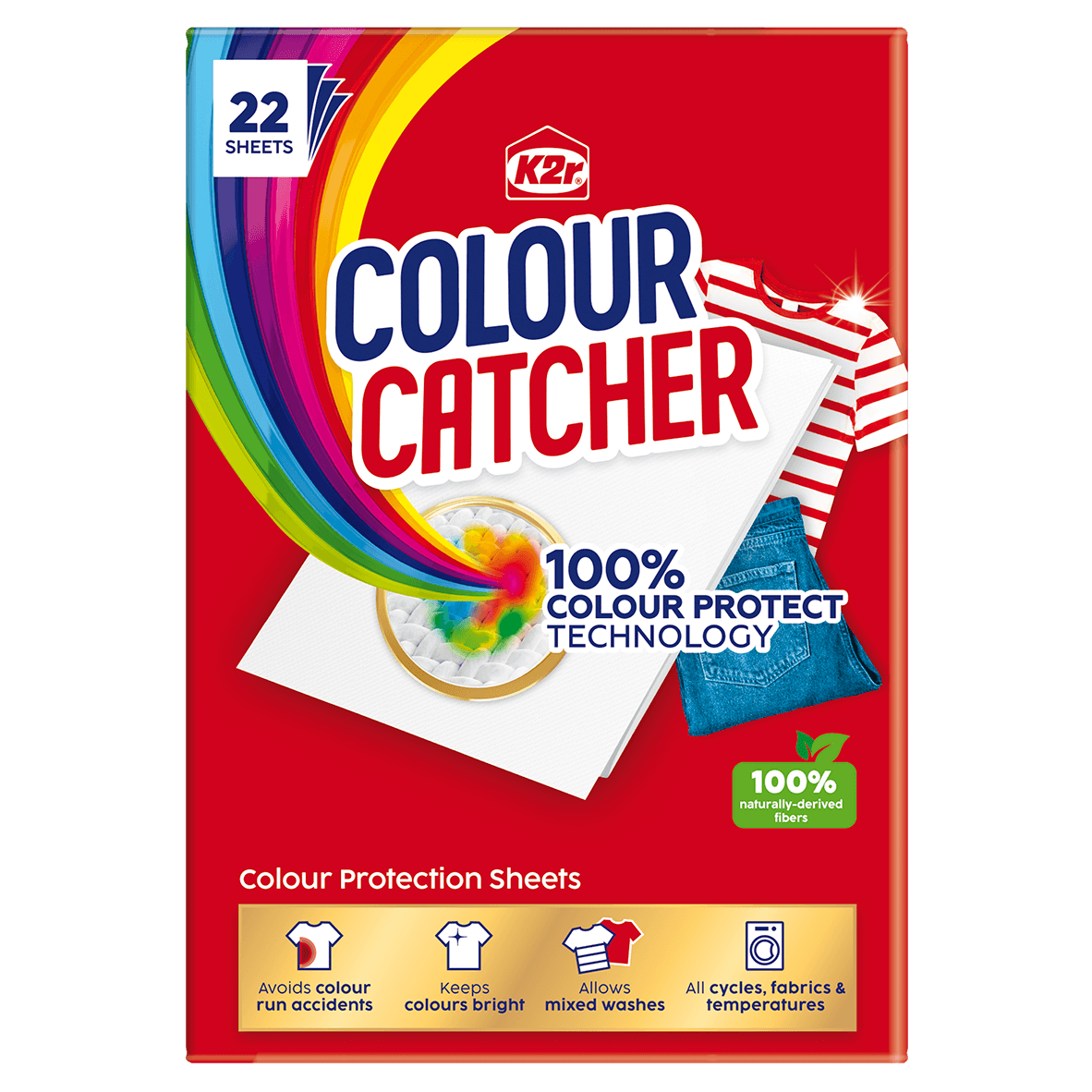 K2R Hvatač boja Colour Catcher Core, 22 lista