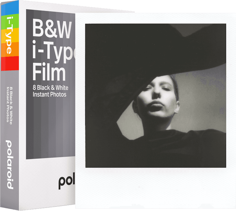 Polaroid Crno-beli film za Polaroid i-Type instant kamere, 8 komada, Beli okvir
