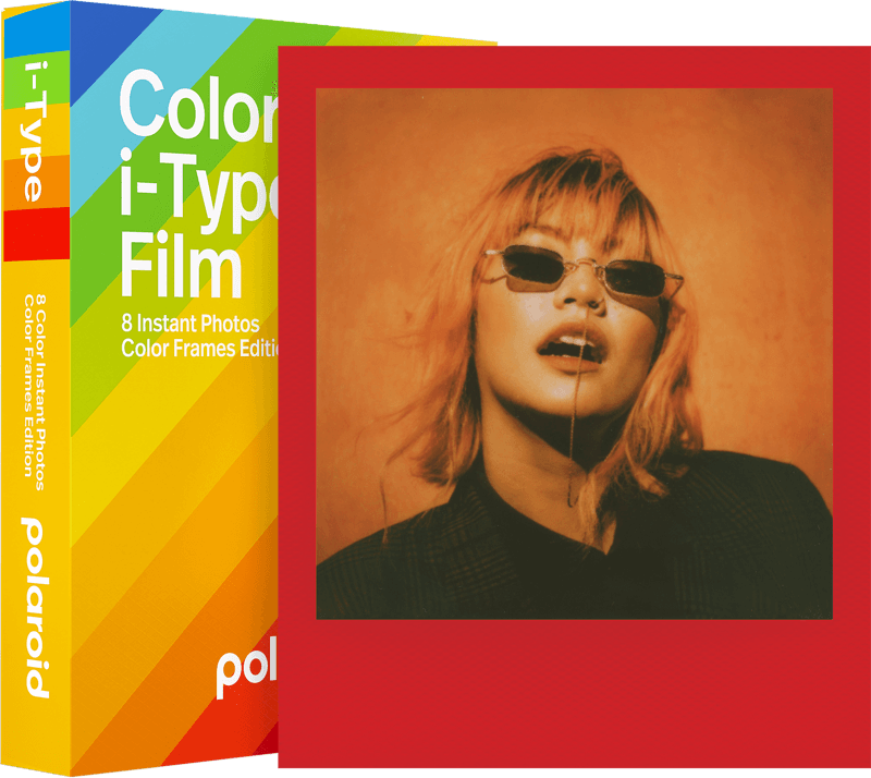 Polaroid Kolor film za Polaroid i-Type instant kamere, 8 komada, Šareni okvir