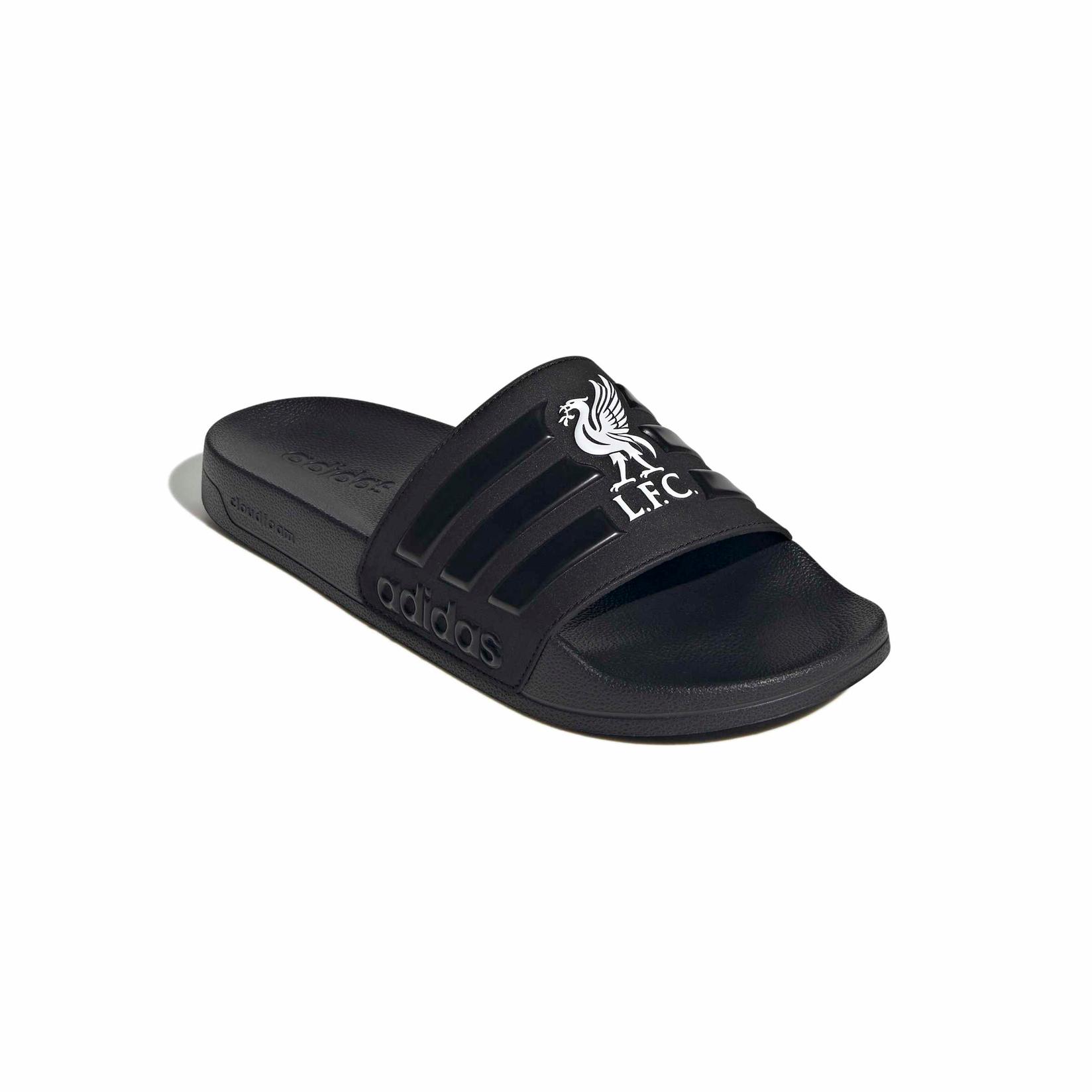 Adidas Muške papuče Adilette Shower Liverpool HQ2590, Crne