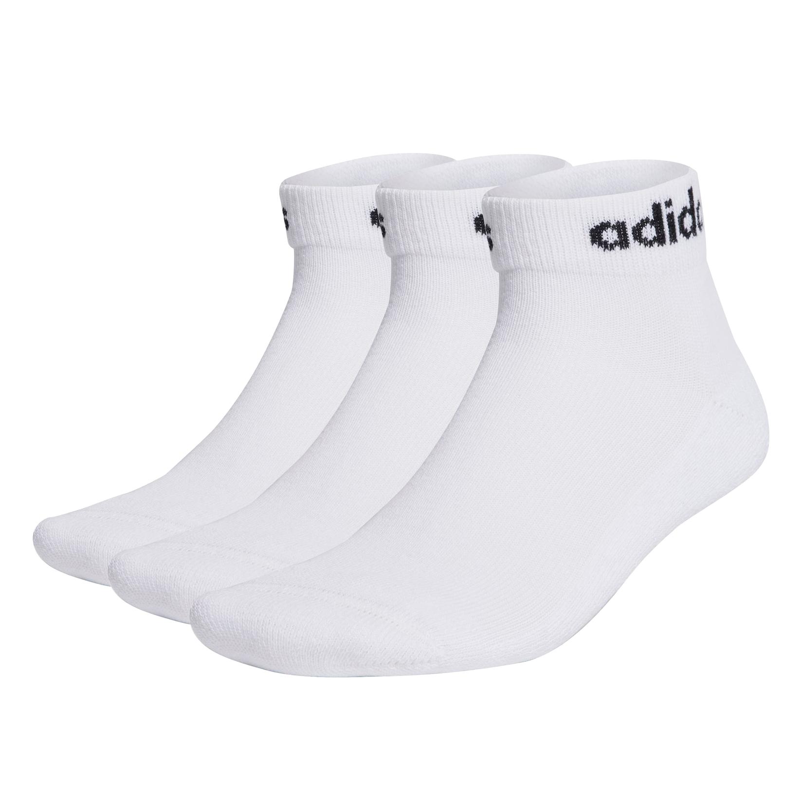 Adidas Čarape C Lin Ankle 3P, HT3457, 3 Para, Bele