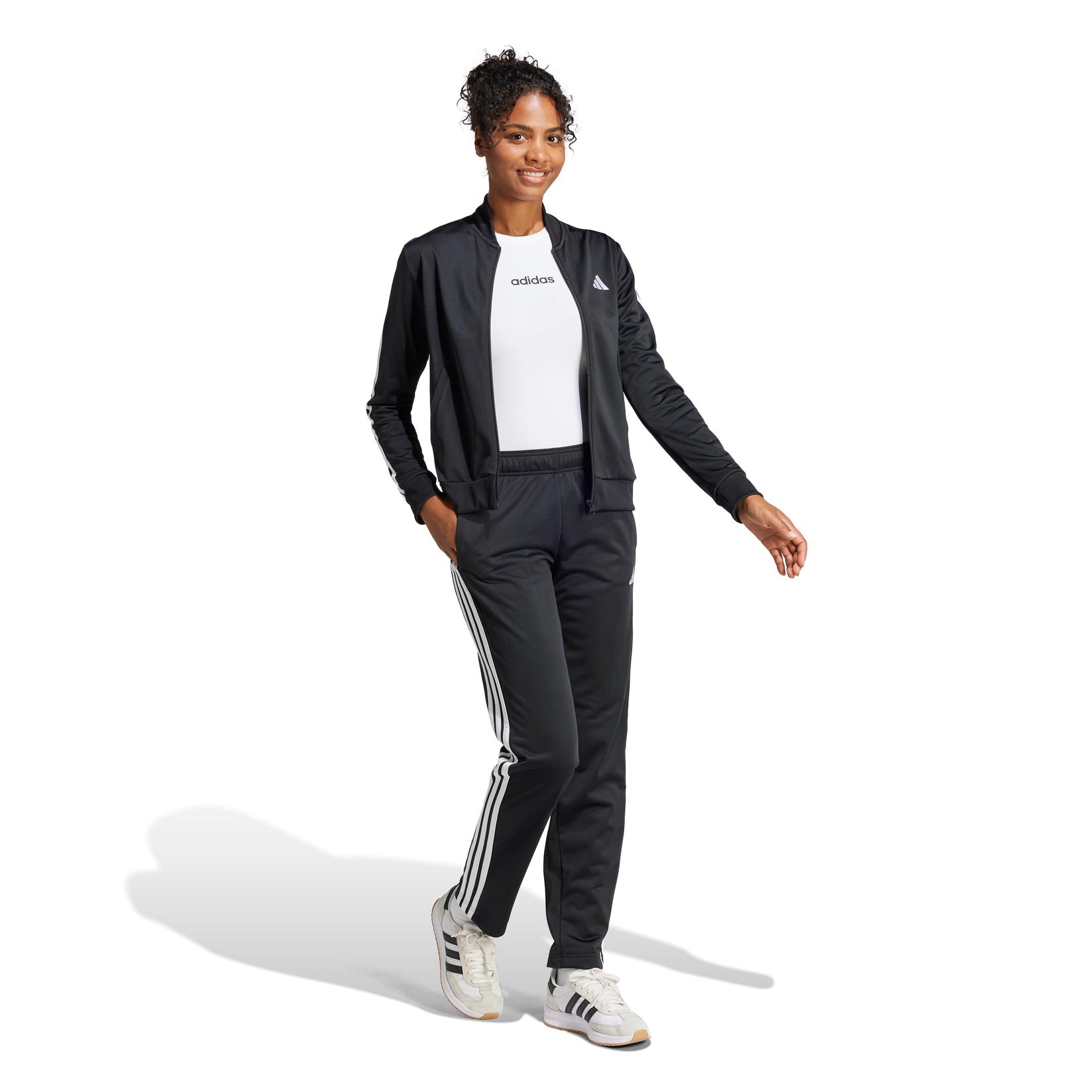 Adidas Ženska komplet trenerka W ESS 3S Ts, JD5434, Crna