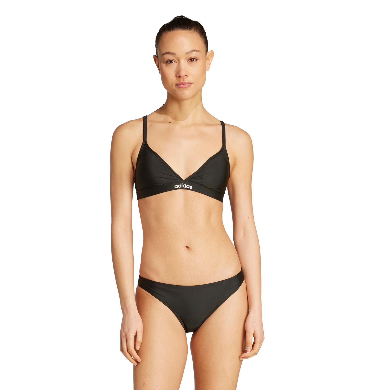 Adidas Ženski kupaći kostim Ess Tri Bk S JM8159, Jednodelni, Crni