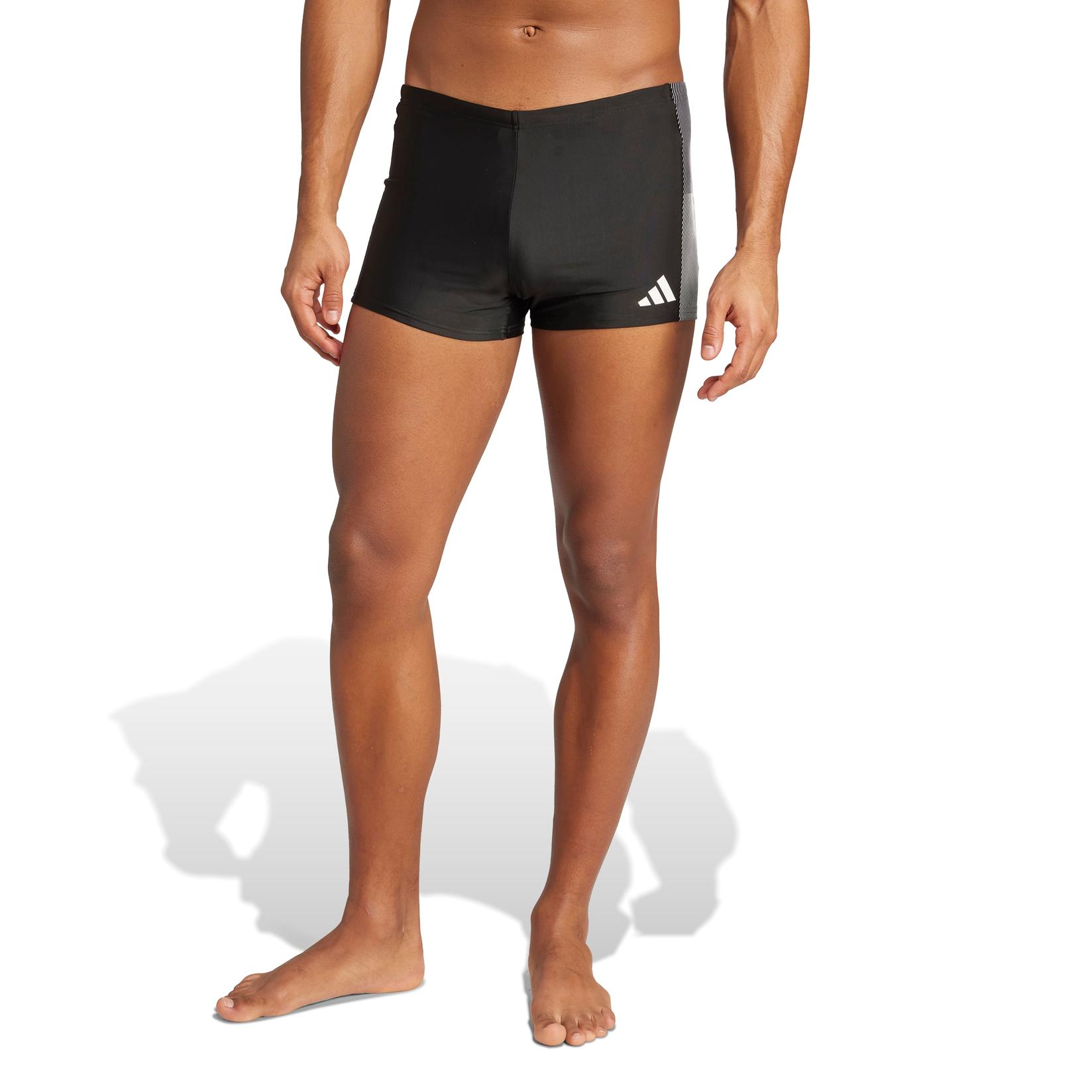 Adidas Muške kupaće gaće Block Boxer JM9937, Crne