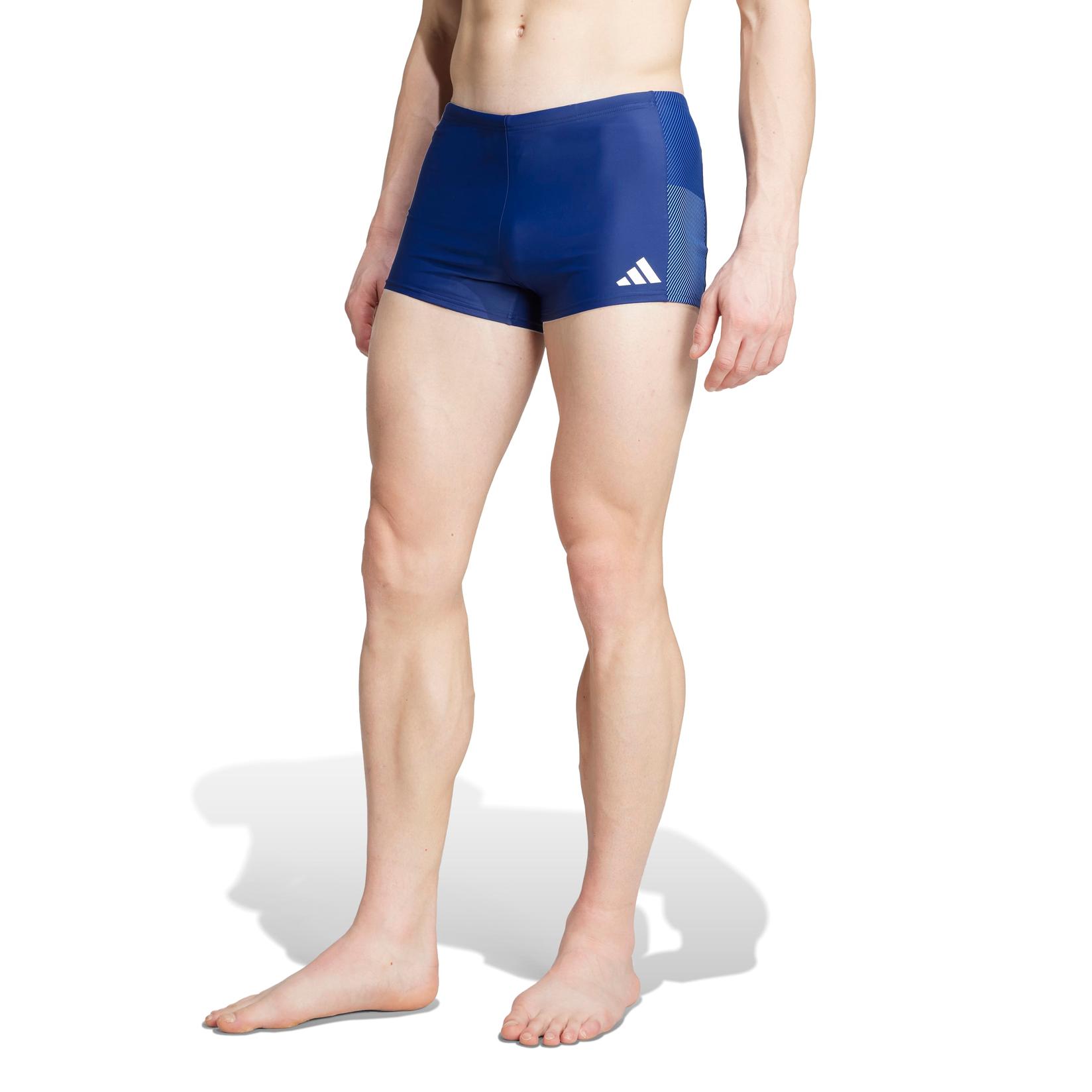 Adidas Muške kupaće gaće Block Boxer JM9938, Teget