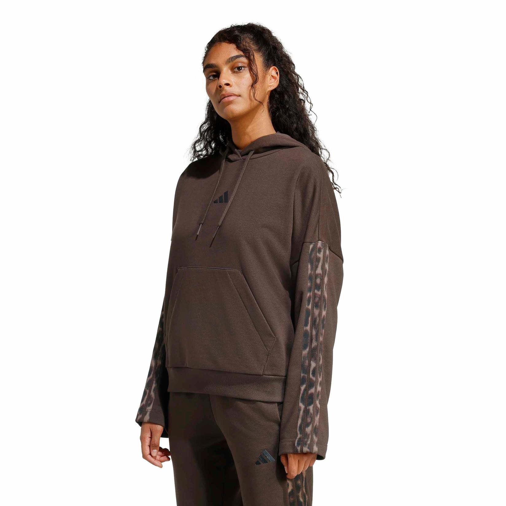 Adidas Ženski duks W Aop Ft Hd Inf KA4683, Braon