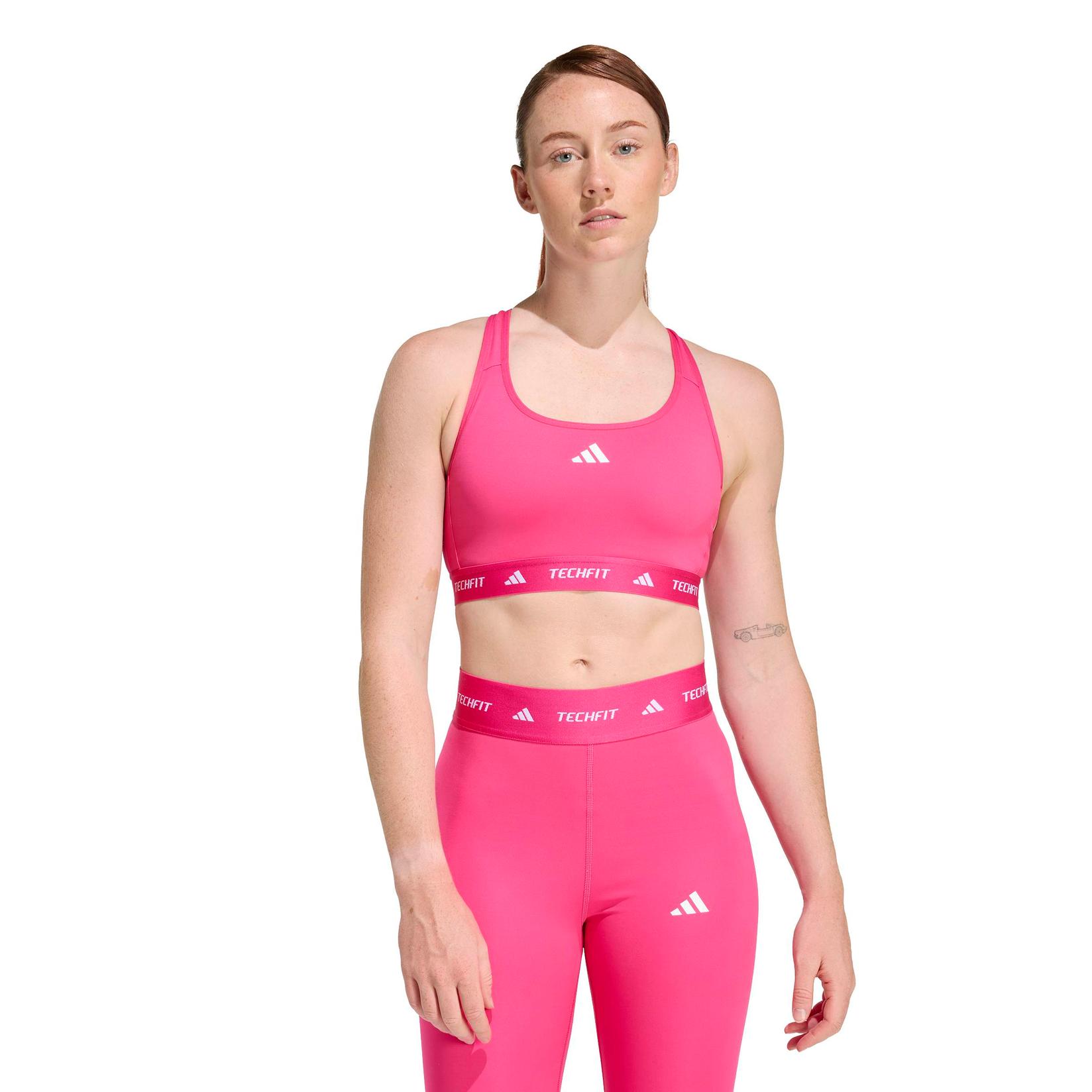 Adidas Ženski sportski top Tf Bra, KF3268, Roze