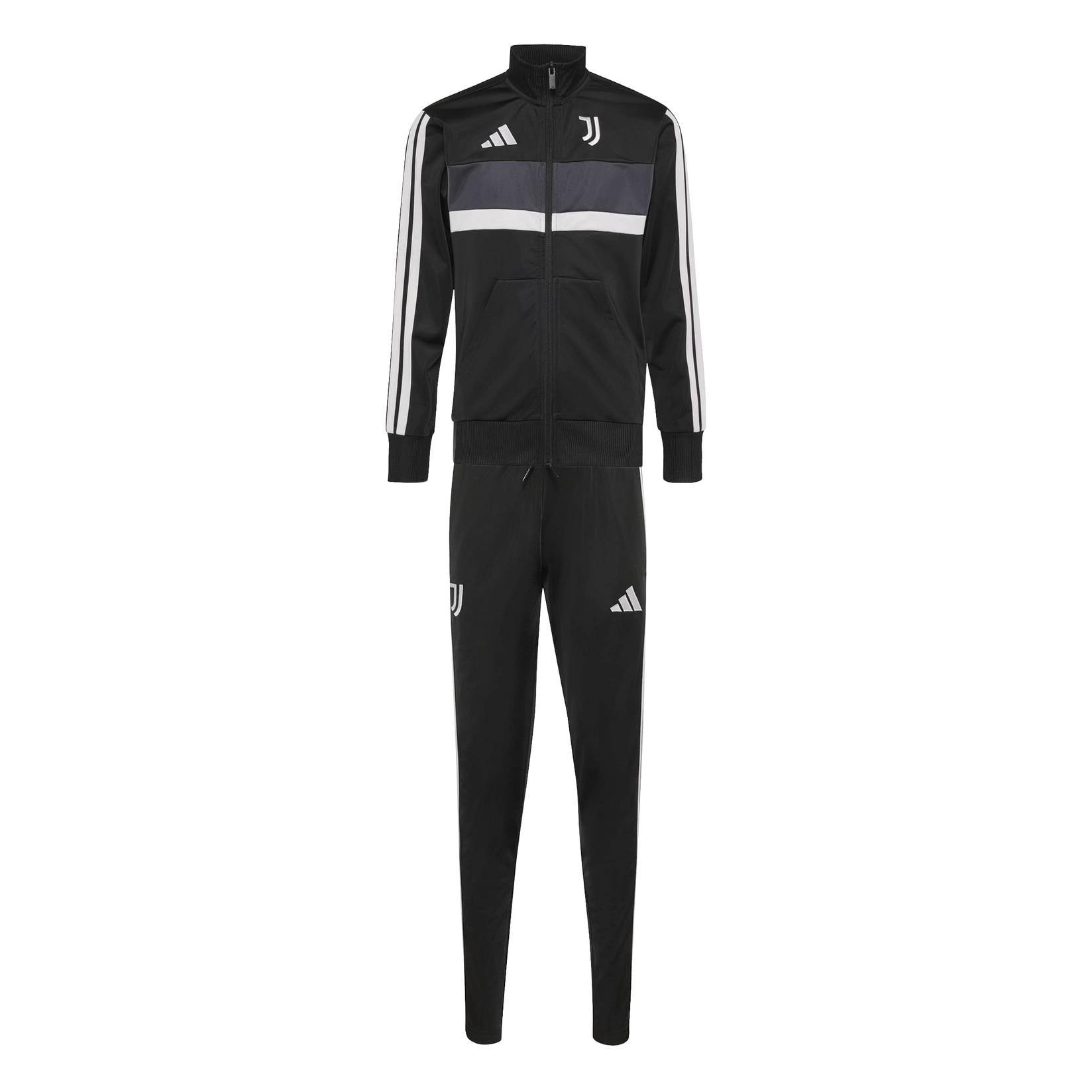 Adidas Komplet trenerka za dečake Juve Kids Suit, KF9872, Crna