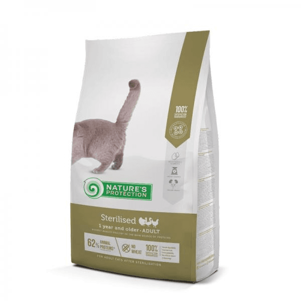 Selected image for NATURE'S PROTECTION Suva hrana za mačke Sterilised Poultry Adult 7kg