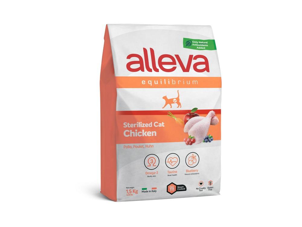 Selected image for Alleva Equilibrium Suva hrana za sterilisane mačiće, Sa piletinom, 1.5kg