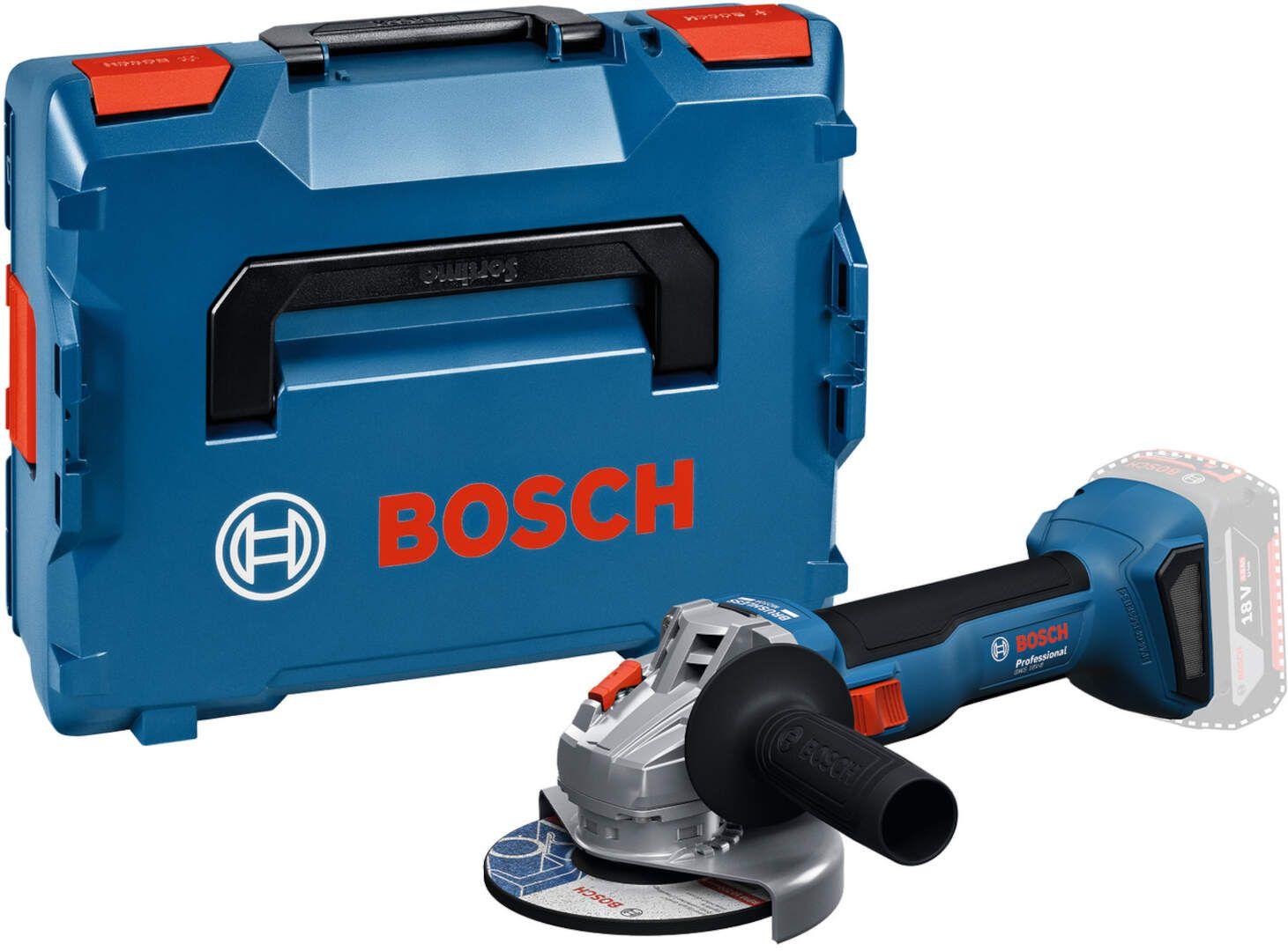 Bosch Akumulatorska ugaona brusilica GWS 18V-8 Solo, 125mm, bez baterija i punjača u koferu 06019N9001