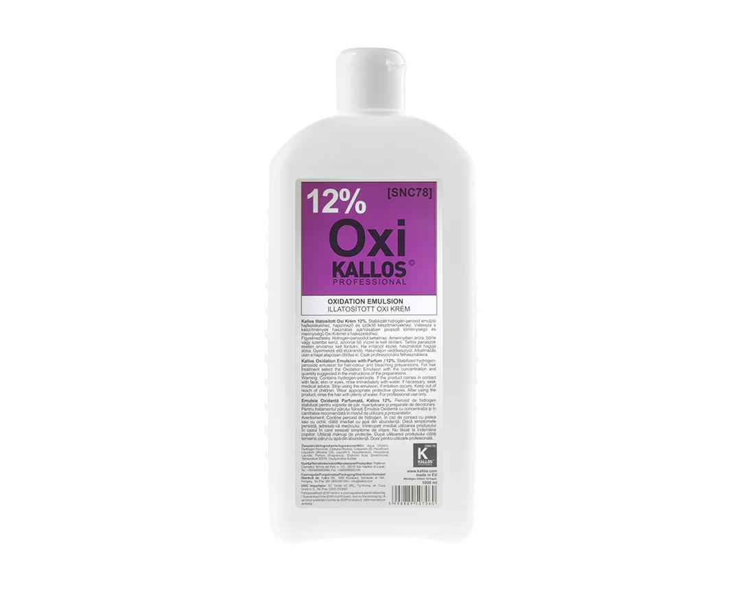 KALLOS  Oxi Hidrogen za farbanje, 12%, 1000ml