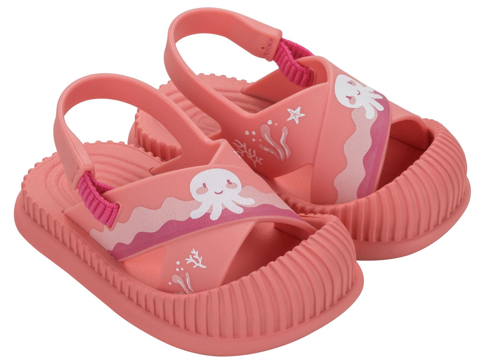 Ipanema Sandale za devojčice 83661-BD301, Fun Sea Baby, Koralne