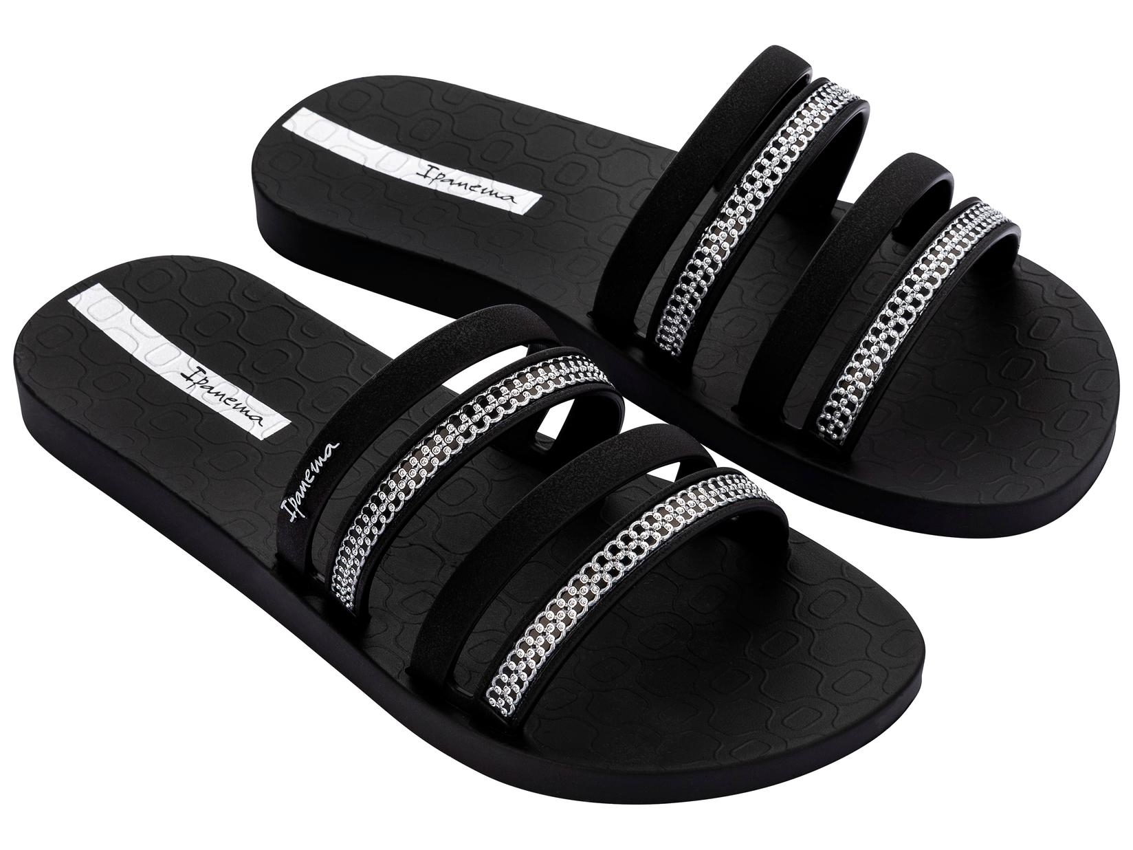 Ipanema Ženske papuče 83751-BP394, Mesh Slide Ii Fem, Crne