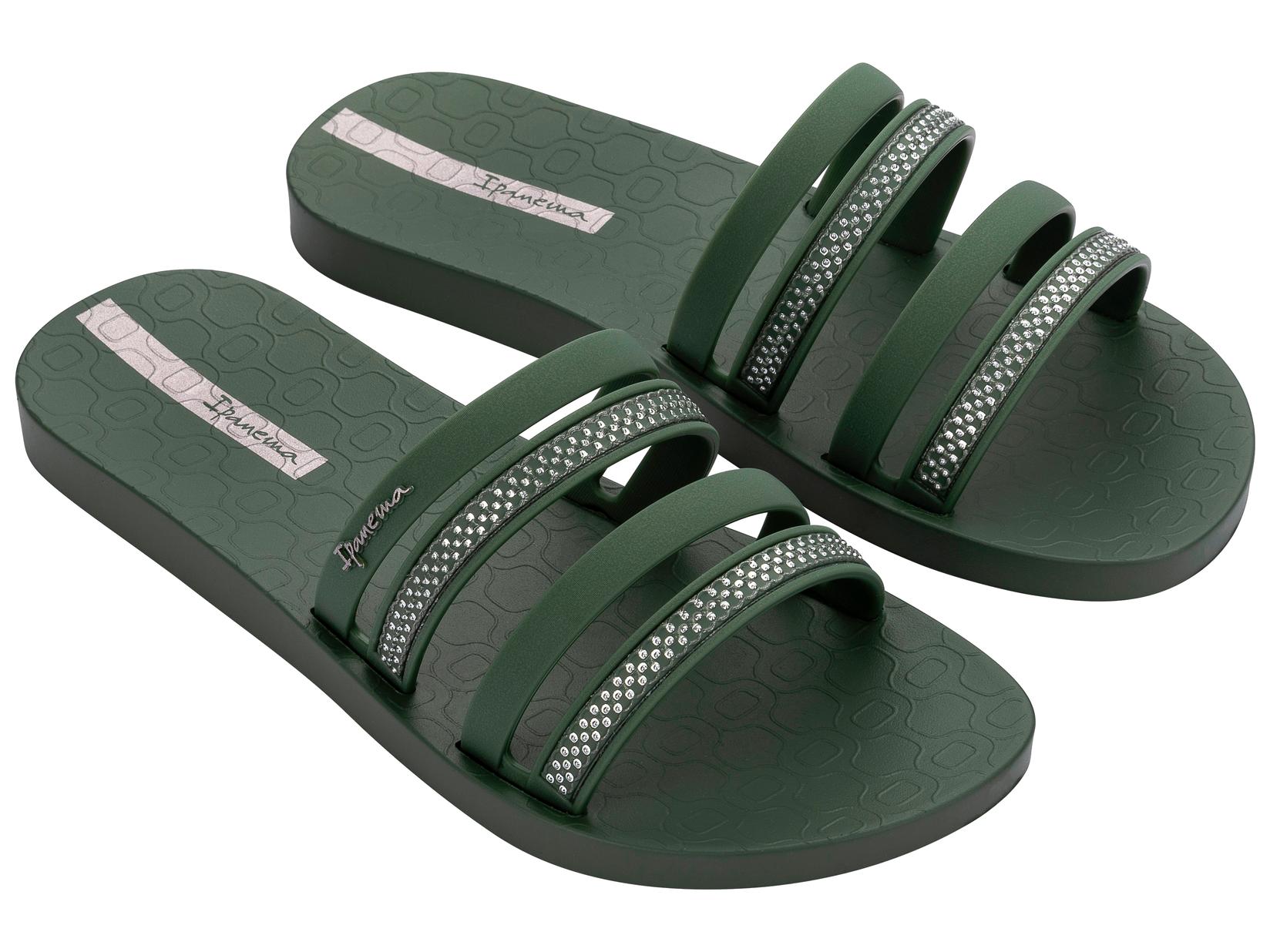 Ipanema Ženske papuče 83751-BP397, Mesh Slide Ii Fem, Maslinaste
