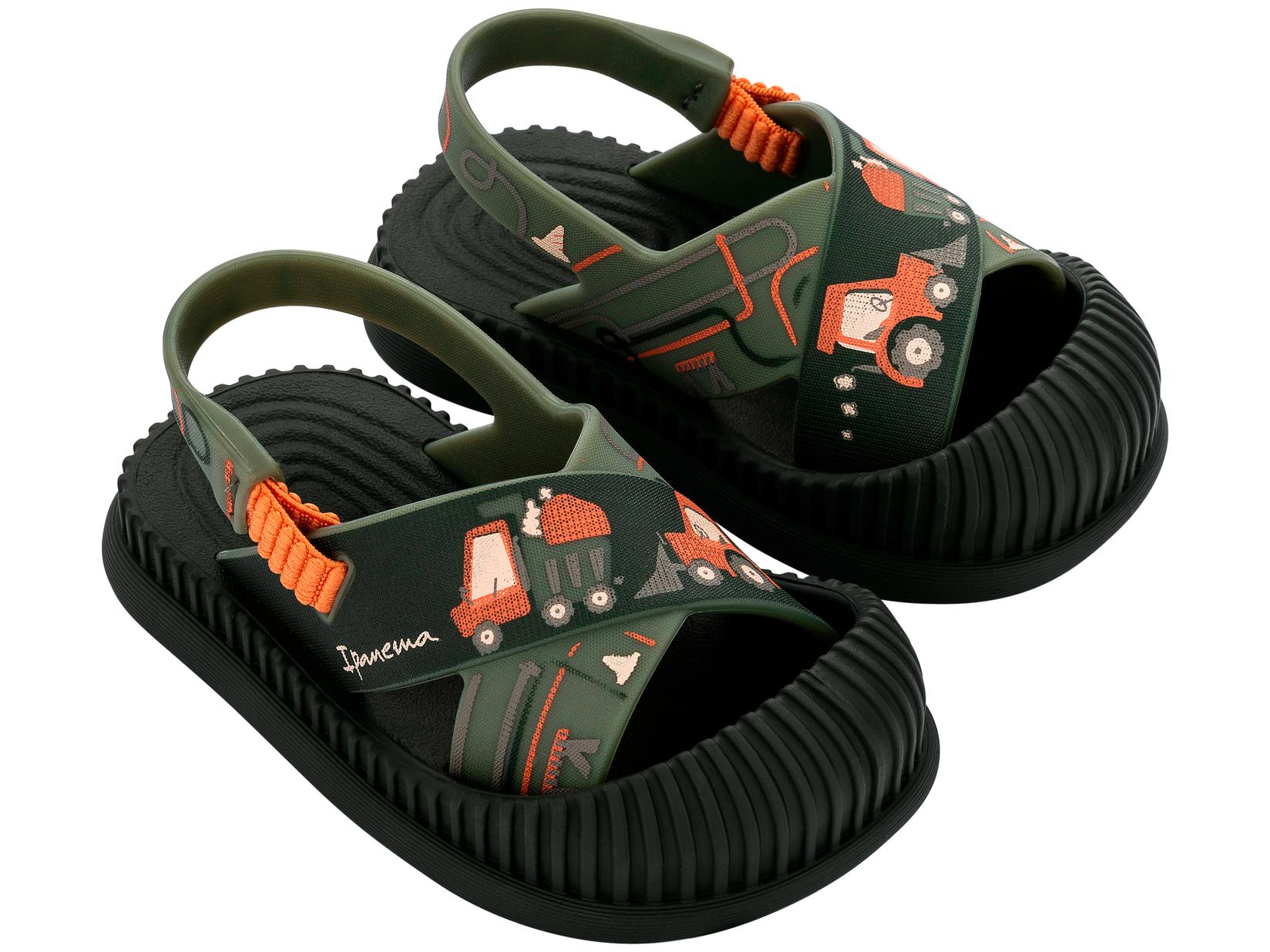Ipanema Sandale za dečake 83804-BN251, Precious Baby, Maslinaste