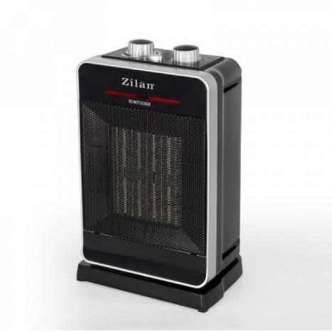 ZILAN Rotirajuća keramička grejalica ZLN3215, 2000W, Crna