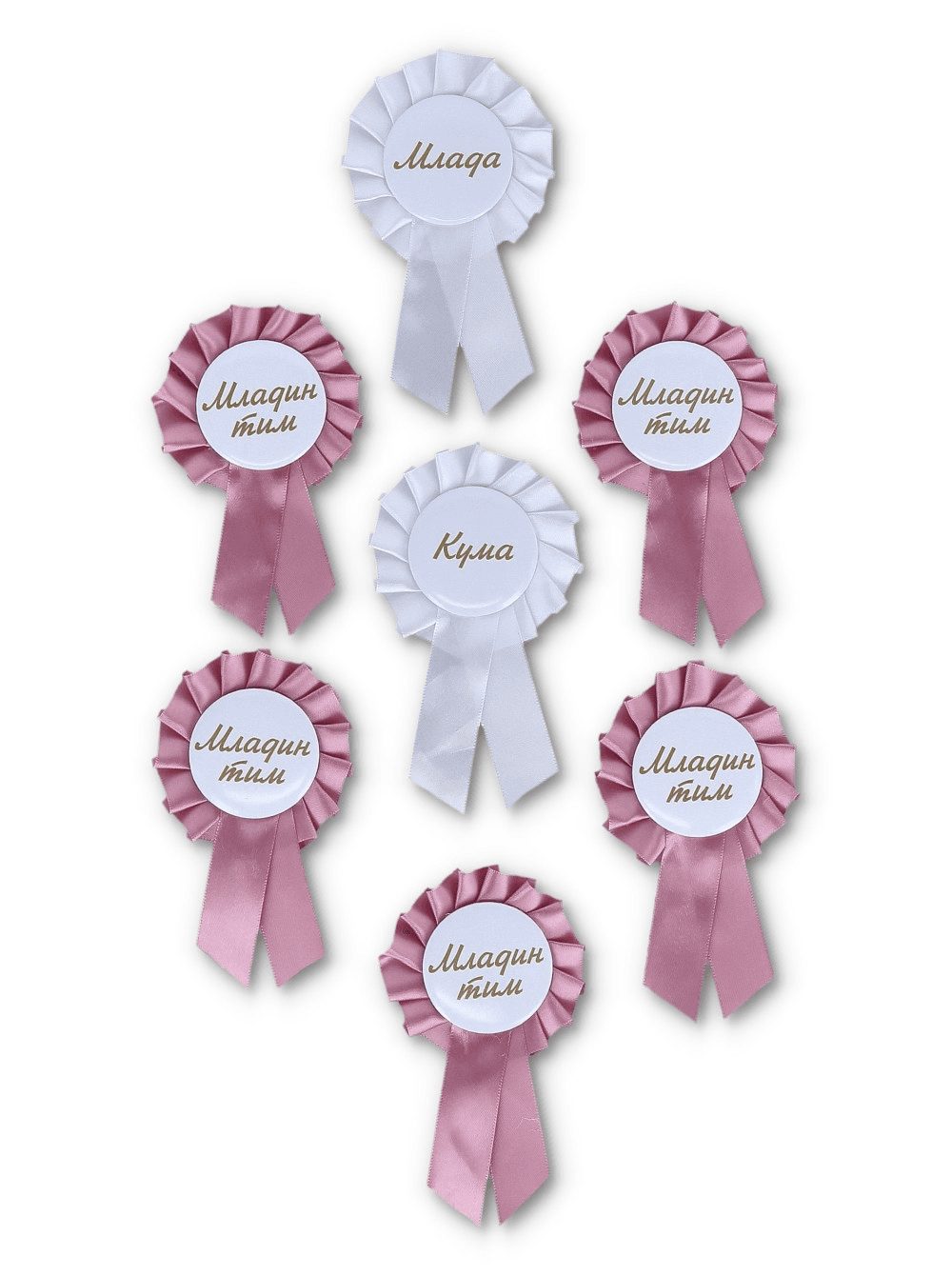 Set bedževa za devojačko veče na ćirilici 7/1