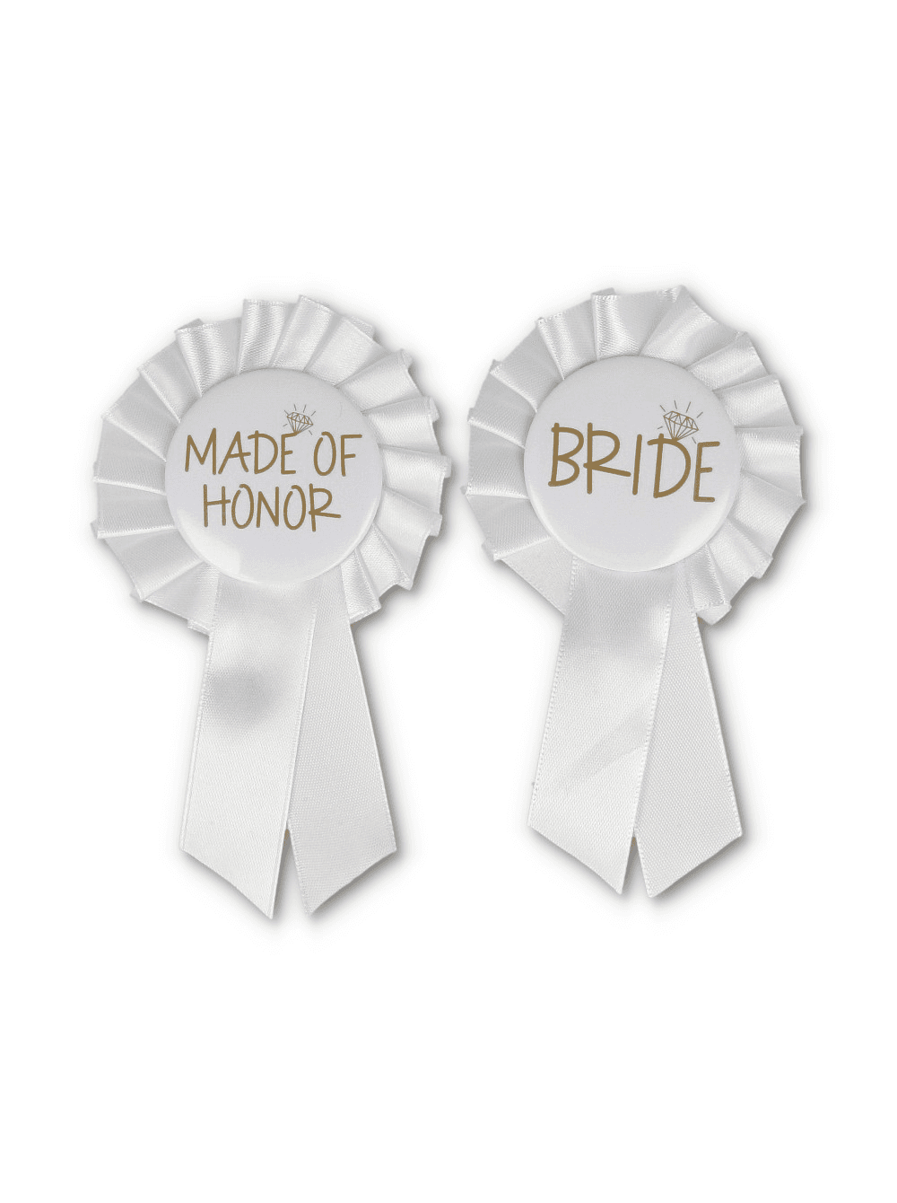 Set bedževa za devojačko veče Bride i Maid of honor