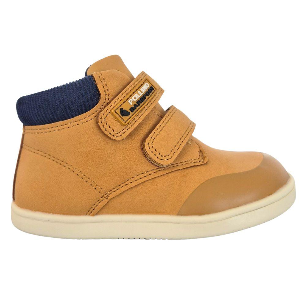Pollino Patike za dečake Barefoot BARE01 SAHARA, Oker