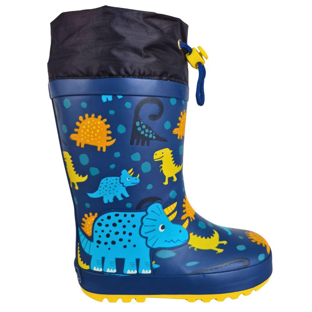 Pollino Gumene čizme za dečake POL40 Navy, Tamnoplave
