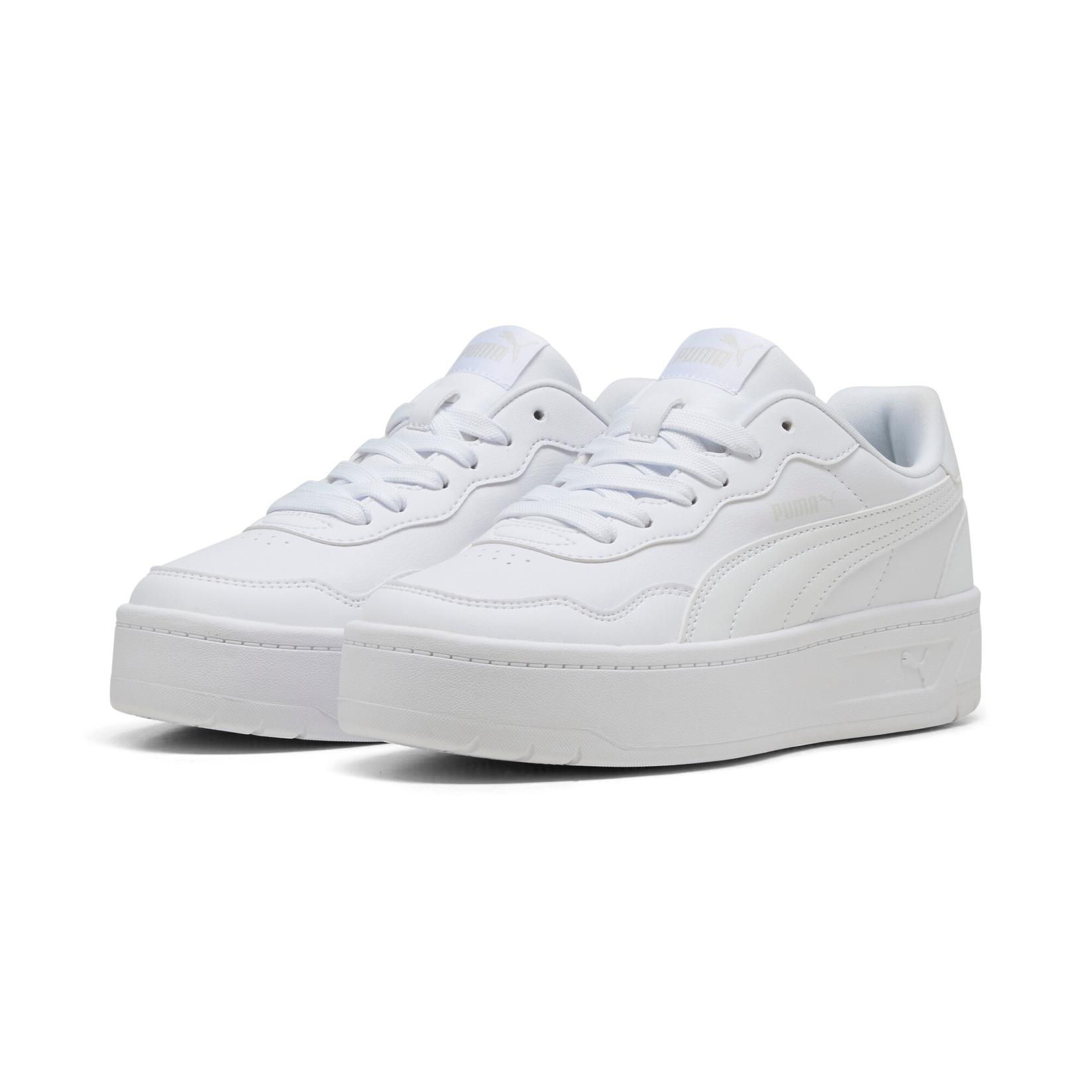 PUMA Ženske patike Court Lally Skye, 400368-01, Bele
