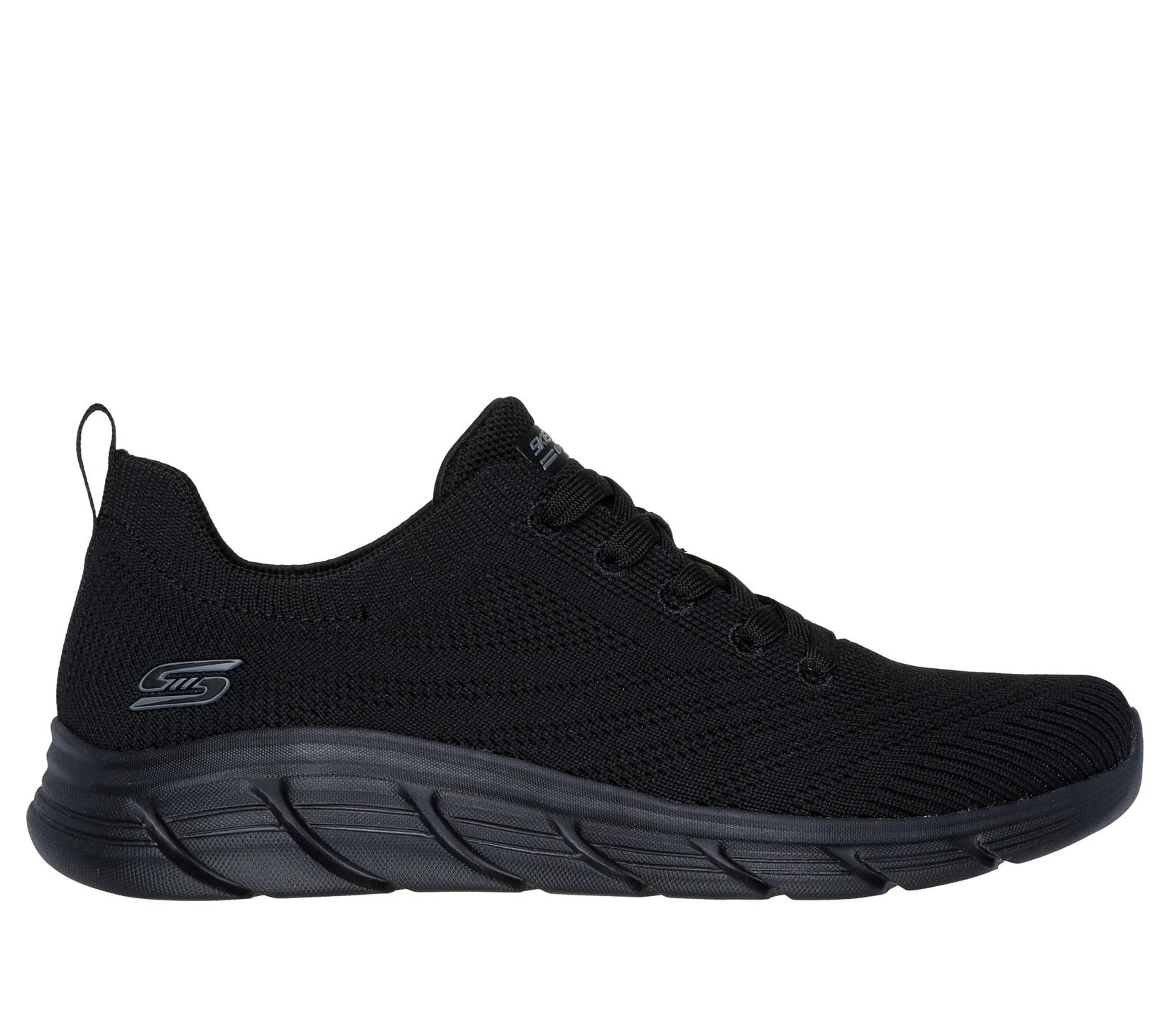 Skechers Ženske patike Bobg Flex Lo-Graceful Stride, 117591-BBK, Crne