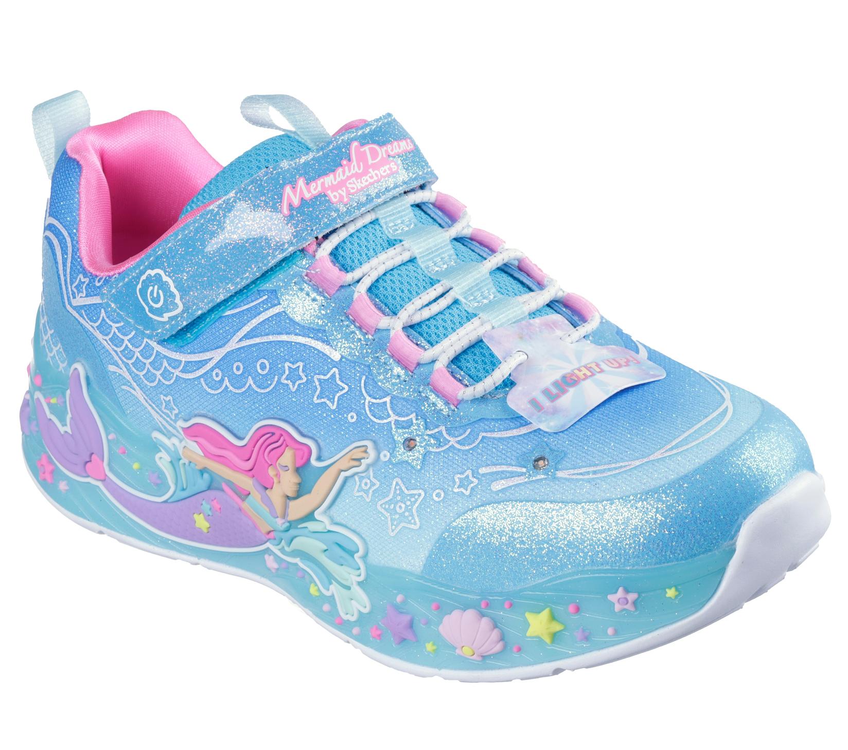 Skechers Patike za devojčice Mermaid Dreams, 303060L-BLMT, Plave