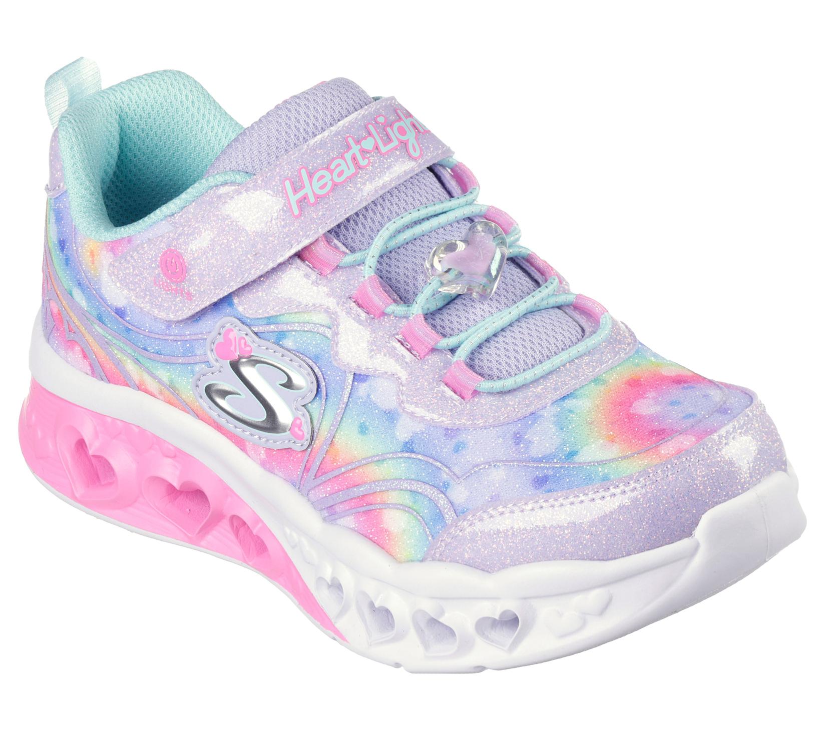 Skechers Patike za devojčice Flutter Heart Lights - Groovy, 303253L-LVAQ, Šarene