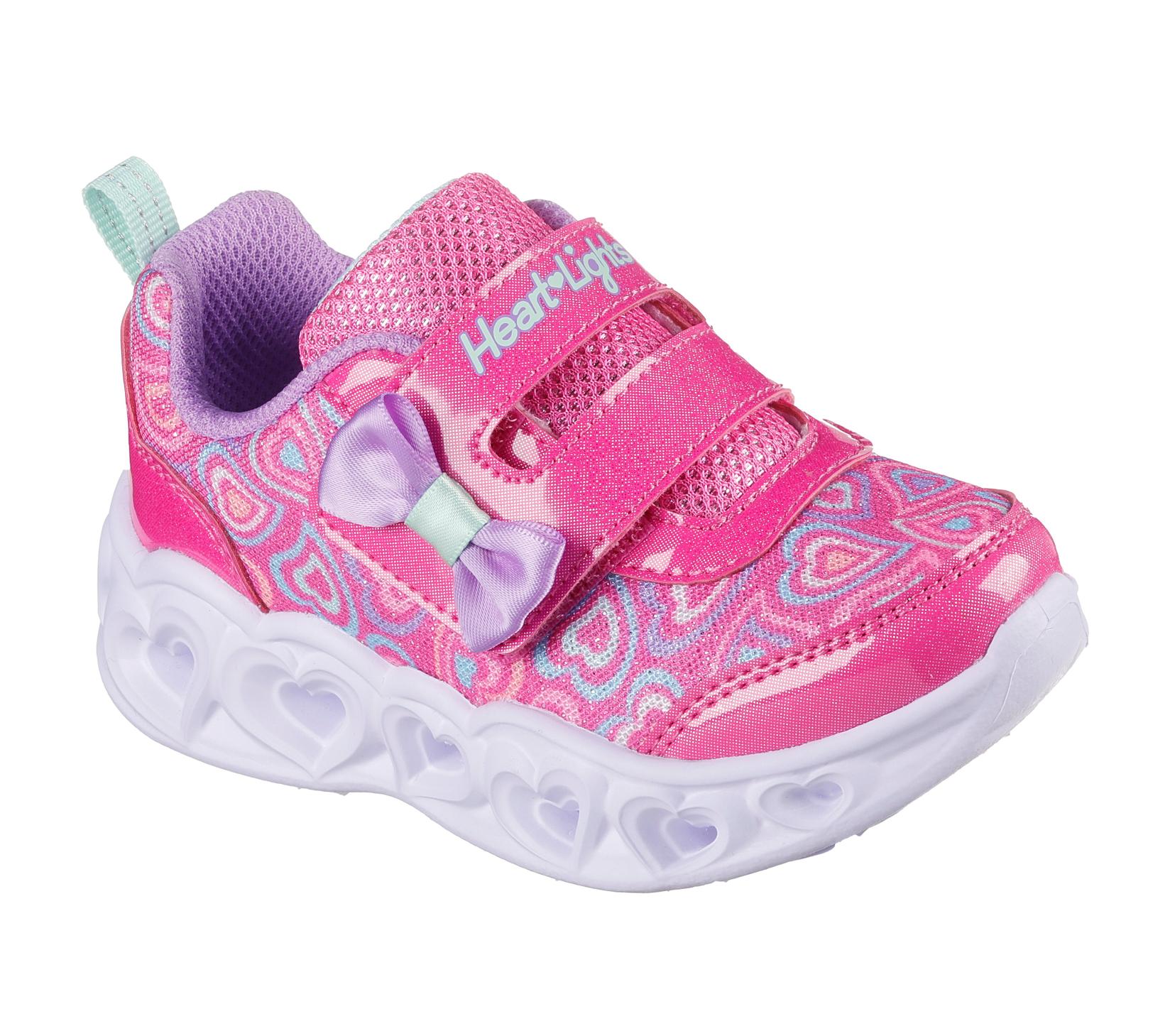 Skechers Patike za devojčice Heart Lights - Boogie Land, 303258N-HPMT, Roze