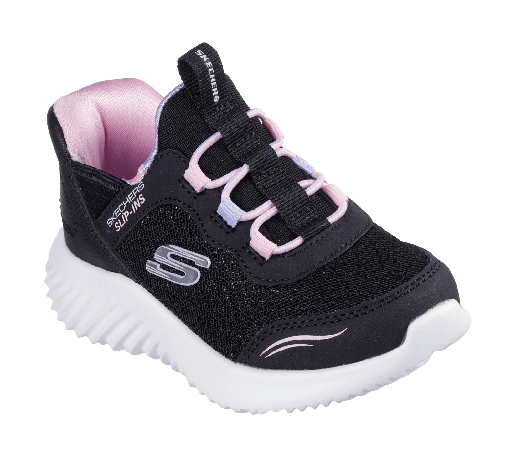 Skechers Patike za devojčice Bounder - Simple Cute, 303585N-BLK, Crne