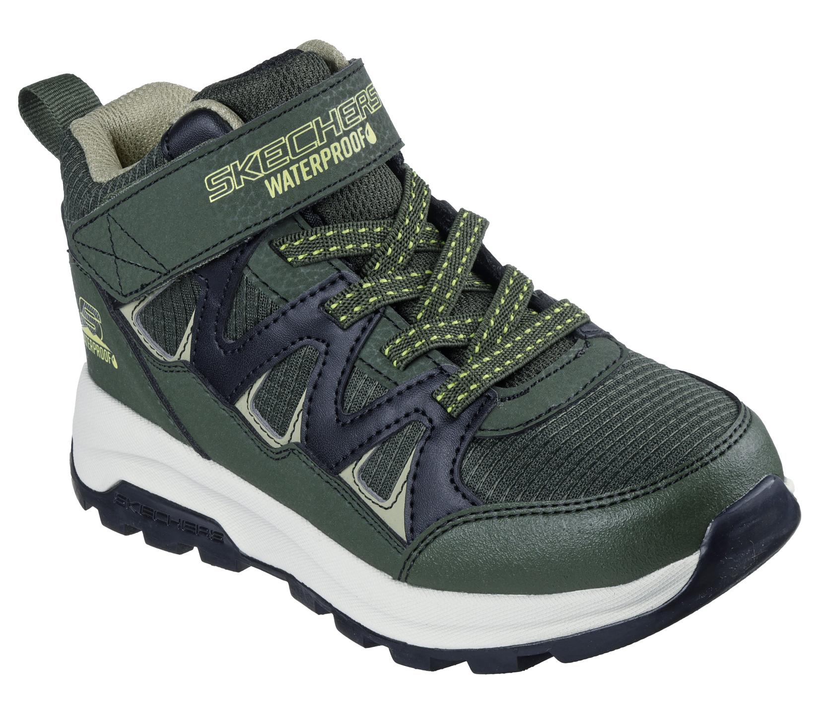 Skechers Čizme za dečake Storm Blazer - Drizzle Squad, 406377L-OLBK, Maslinaste