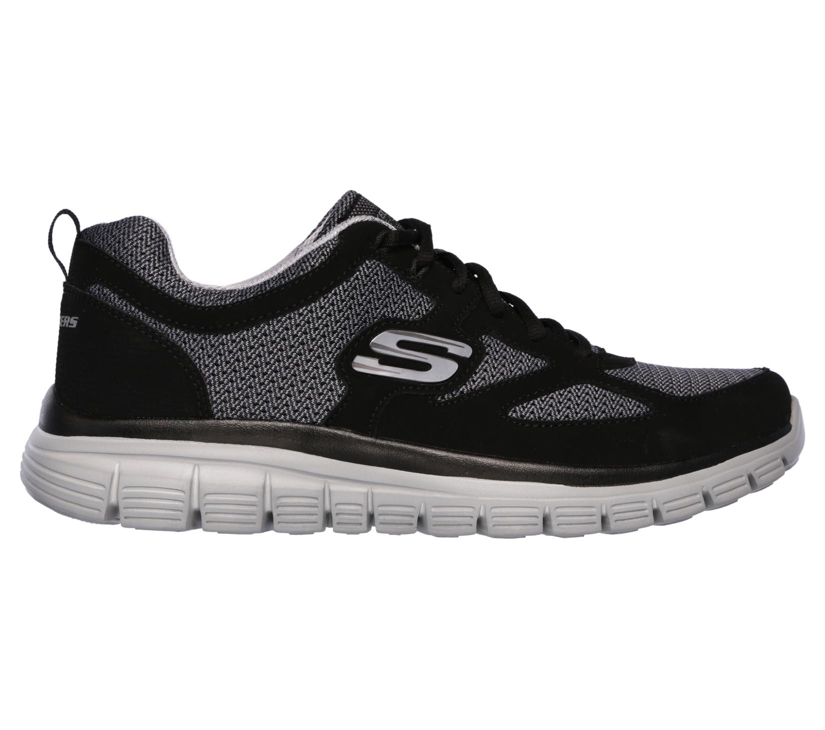Skechers Muške patike Burns- Agoura, 52635-BKGY, Sive