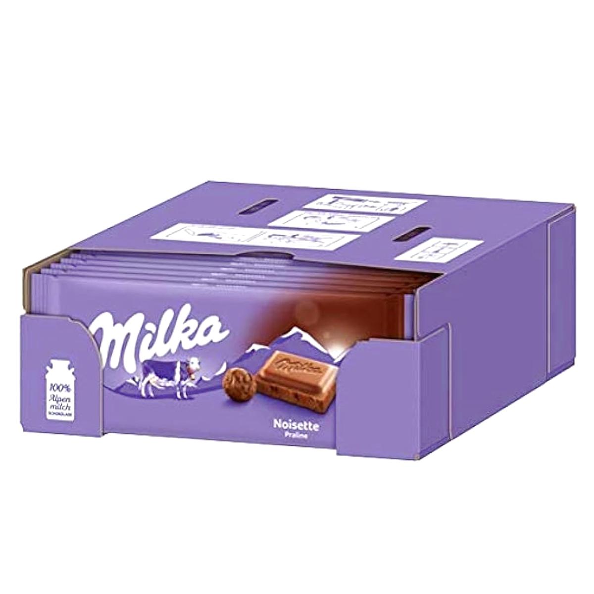 Selected image for Milka Noisette Čokolada, 80g, 27 komada