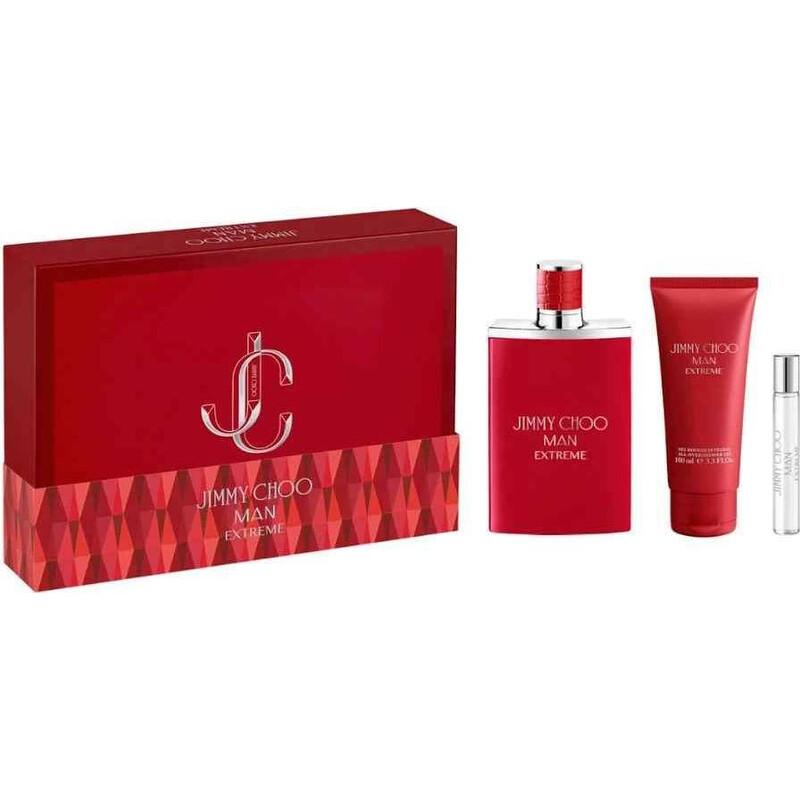 Jimmy Choo Muški parfemski set Man Extreme EDP, 100ml+Losion za telo, 100ml+Mini parfem, 7.5ml