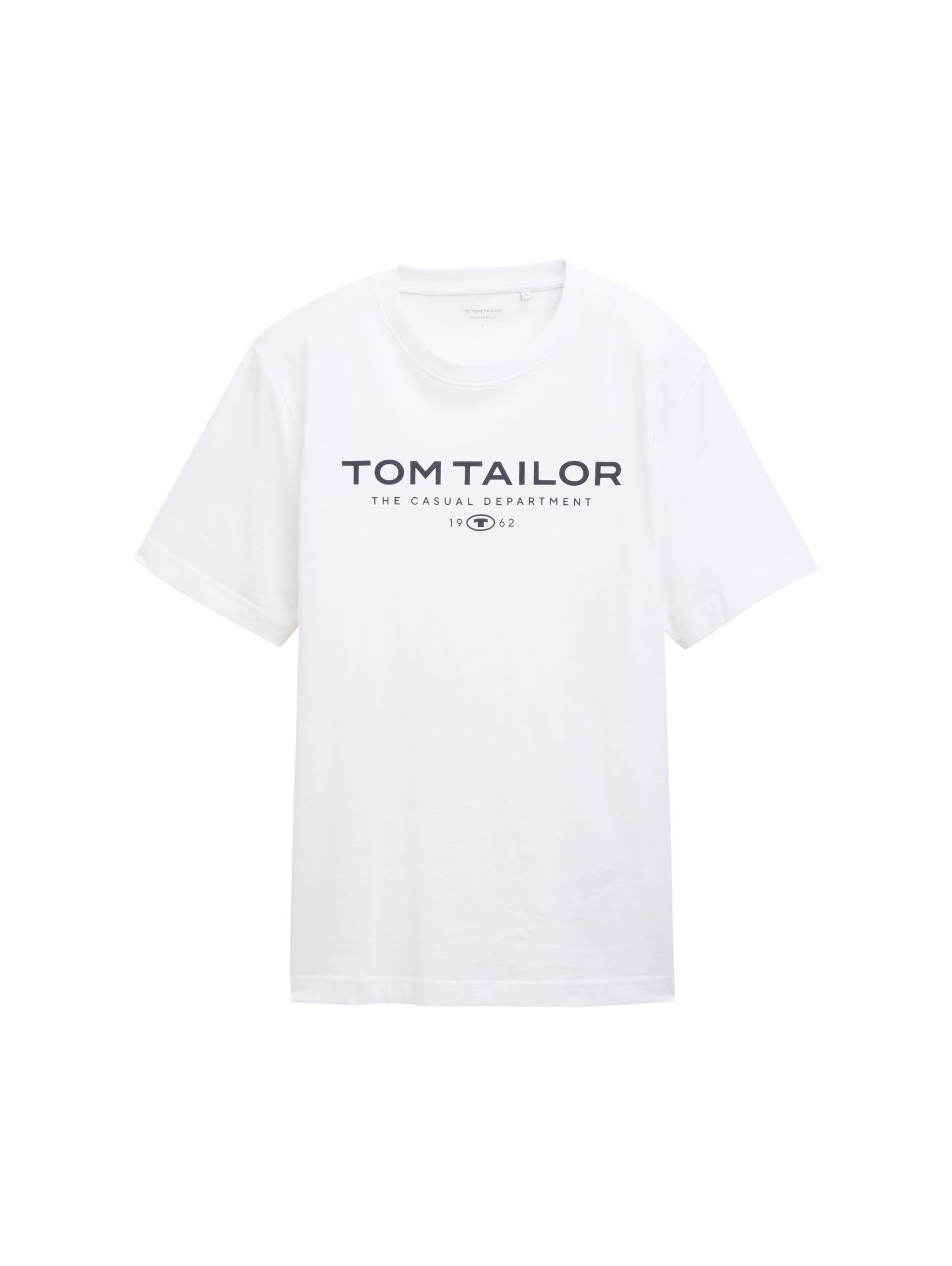 Tom Tailor Muška majica 1045773, Bela
