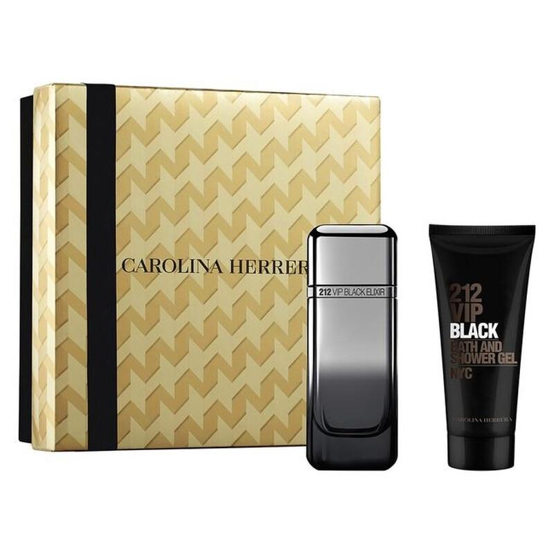 Carolina Herrera Muški parfemski set Vip Black Elixir EDP, 100 ml+Gel za tuširanje, 100ml