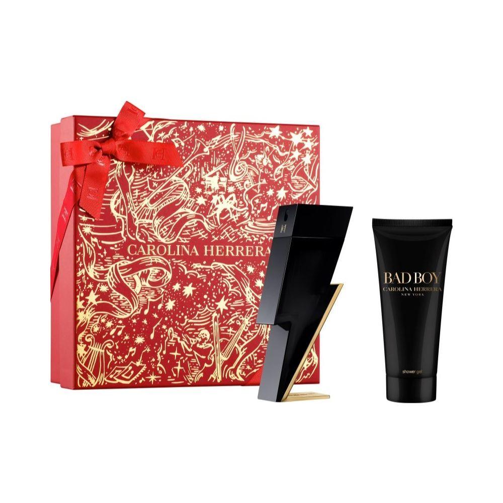Carolina Herrera Muški parfemski set Bad Boy EDT, 100ml+Gel za tuširanje, 100ml
