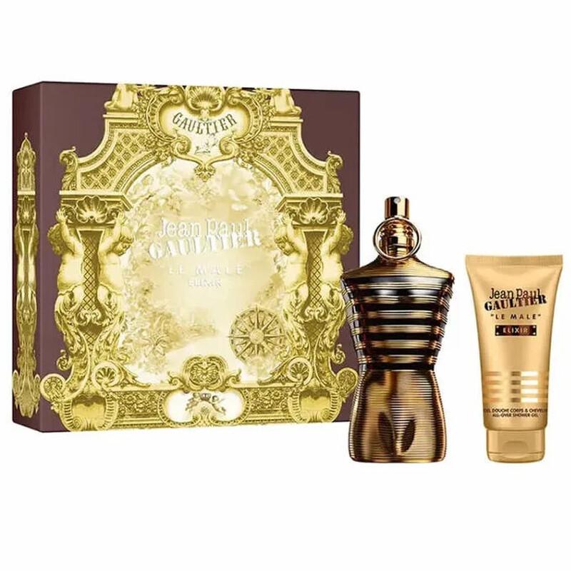Jean Paul Gaultier Muški parfemski set Le Male Elixir EDP, 125ml + Gel za tuširanje, 75ml