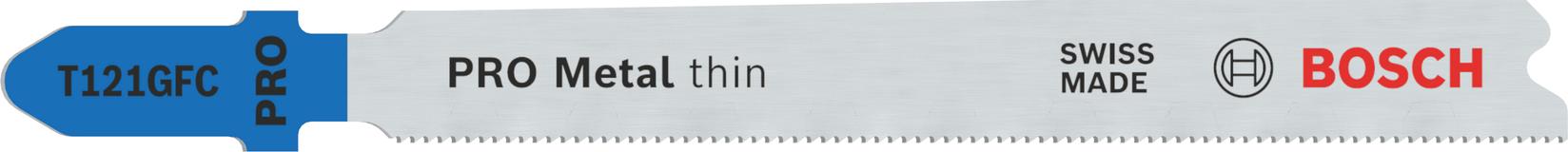 Bosch PRO Metal Thin list ubodne testere T121GFC dužina 92 mm 5/1 2608655104