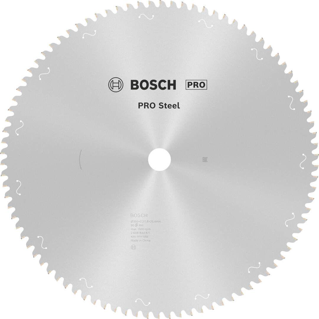 Bosch PRO Steel list kružne testere 355x2.2x25.4 mm 90z HLTCG max 1.500 o/min 2608844871