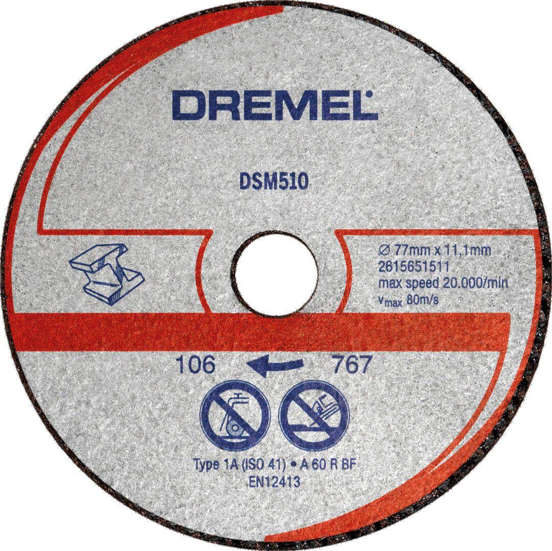 Dremel DSM20 višenamenski abrazivni disk za sečenje (DSM510)  - 2615S510JB