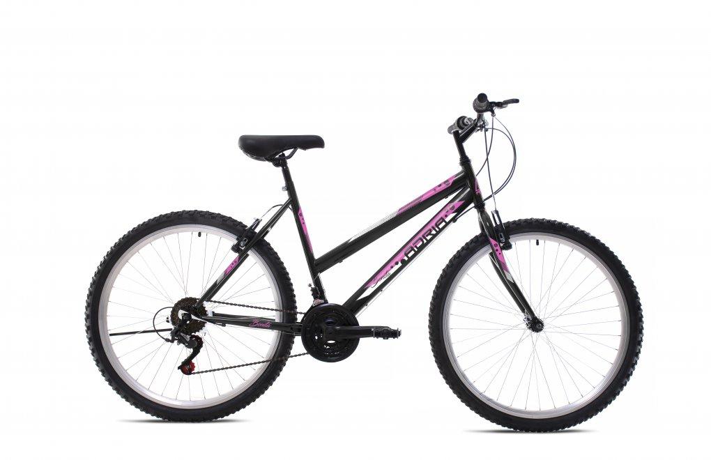Adria Bonita MTB Ženski bicikl, 17"/26", Crno-roze