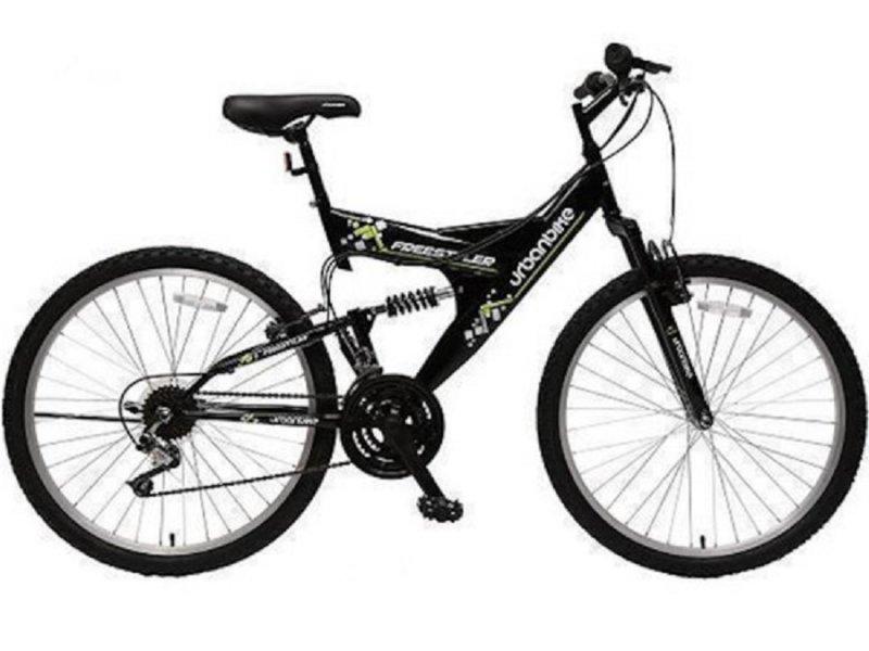 Selected image for SALCANO MTB Bicikl Urbanbike Freestyler 26'' crno-zeleni