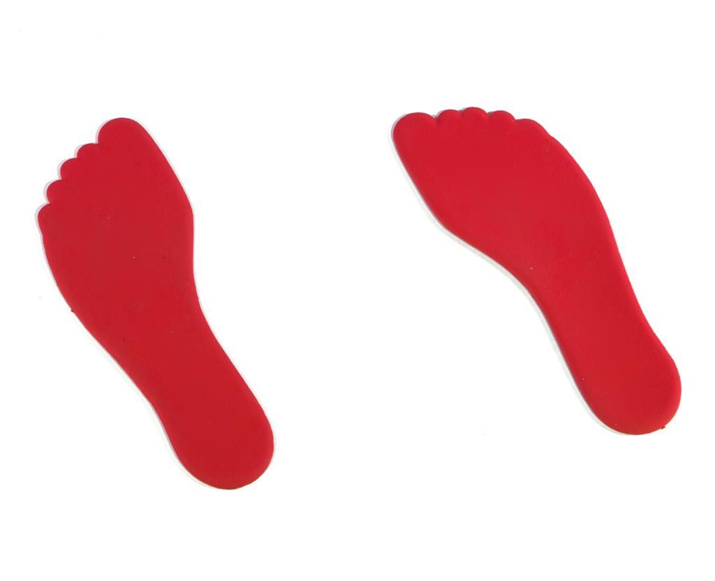 Selected image for SPORTEH Gumena stopala za pod, Crvena
