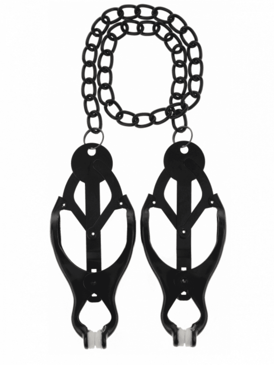 ARGUS Štipaljke za bradavice Butterfly, Crne