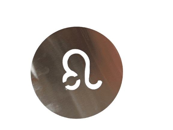 Star-Ci Podmetač za čaše sa simbolom Lava, Srebrne boje