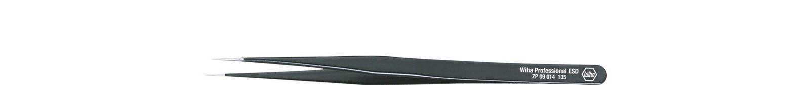 WIHA 32326 Precizna pinceta Professional ESD tip SS, 135 mm