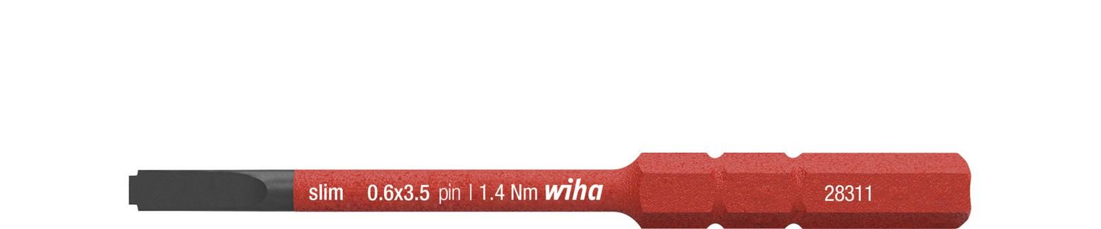 WIHA 44385 slimBit električarski Bit SL 3.5 mm